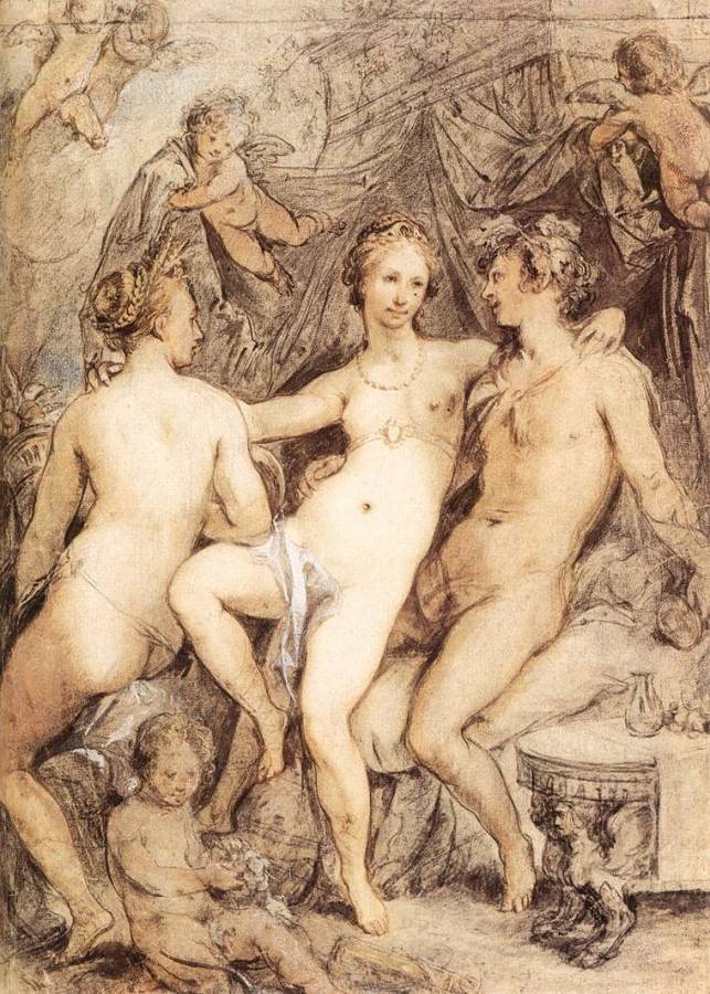 Goltzius Hendrick - Venus entre Ceres et Bacchus.jpg